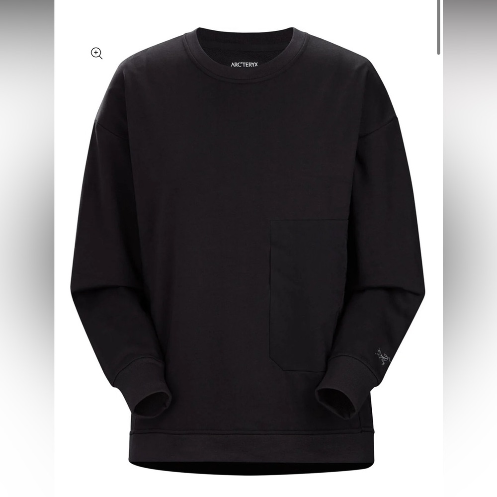 Arc’teryx Momenta crew sweatshirt black